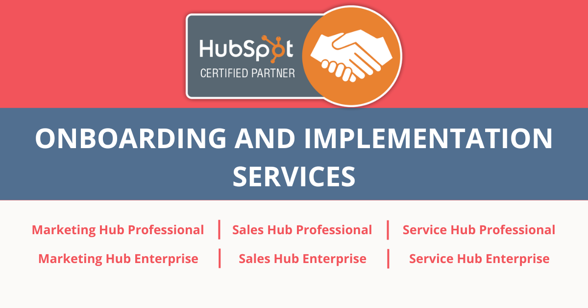 HubSpot Onboarding and Implementation Services